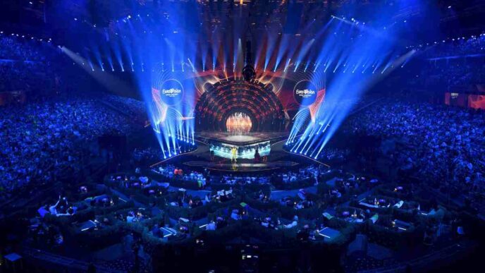 eurovision chi c'è in cima alla lista