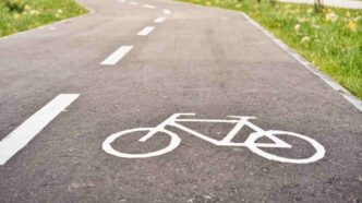 Bellissima pista ciclabile