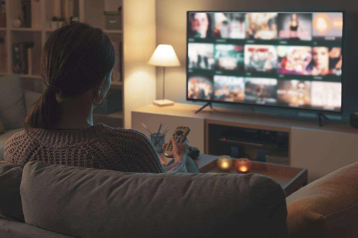 Guardare la tv