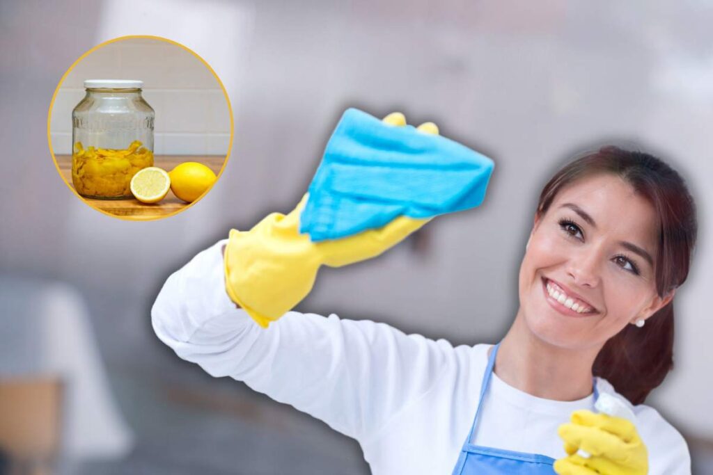 bucce di limone pulizia fai da te